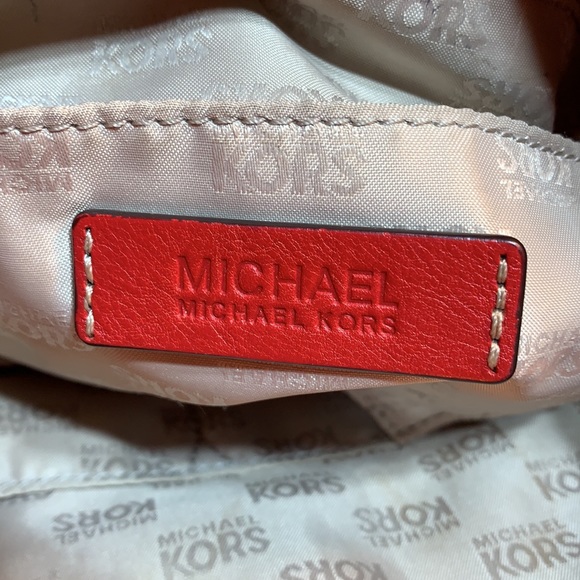 Michael Kors leather/canvas shoulder/satchel - Picture 13 of 15